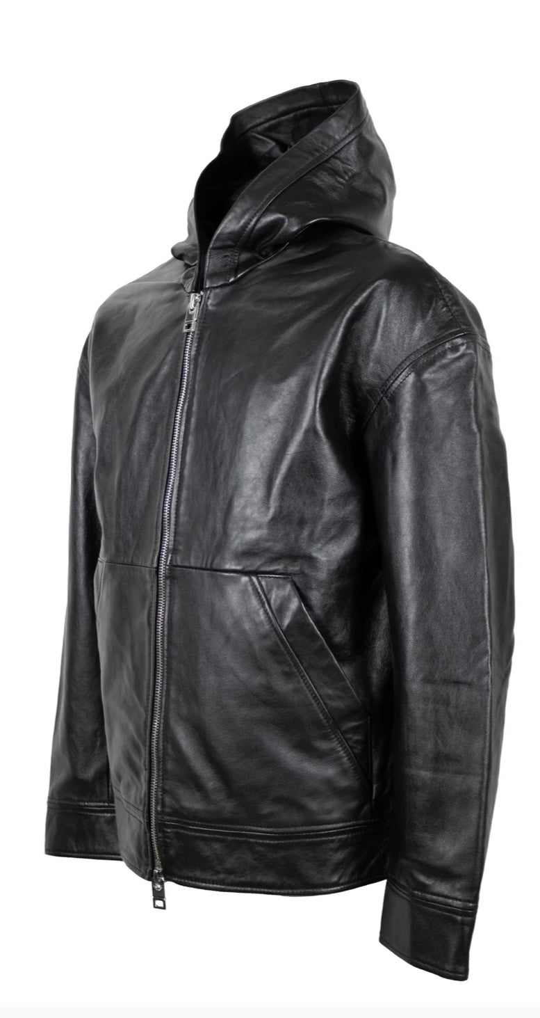 GIUBBOTTO IN PELLE LESHOMMES