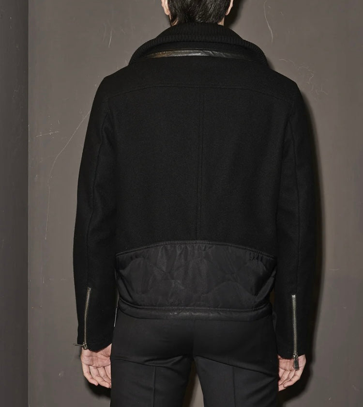 LEATHER JACKET LESHOMMES