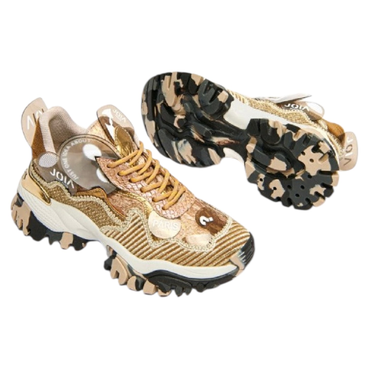 SNEAKER CLOUD BROWN WHITE JOIA PARIS