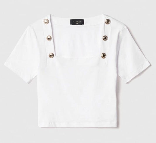 T-SHIRT CROP GAËLLE