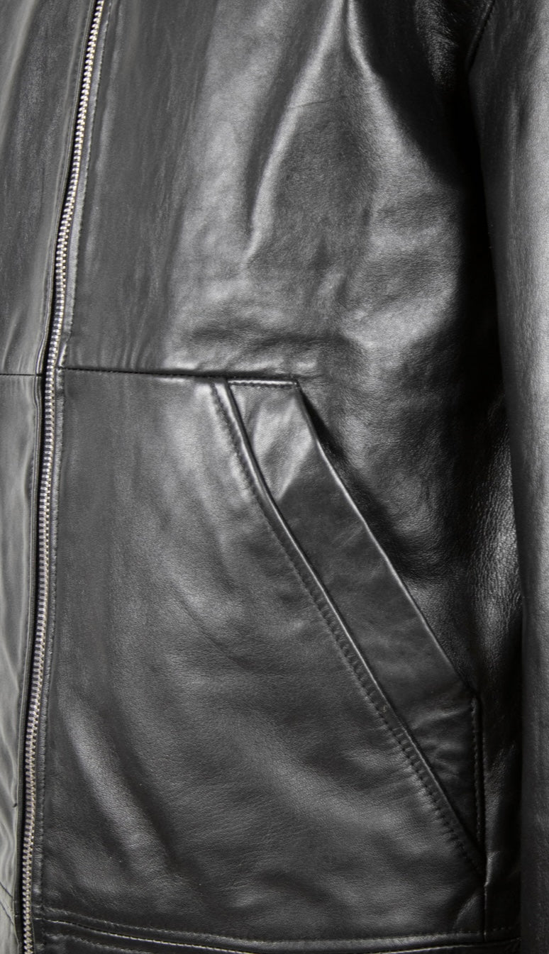 GIUBBOTTO IN PELLE LESHOMMES