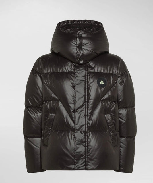 PUFFER JACKET LUCIDO CON CAPPUCCIO PEUTEREY