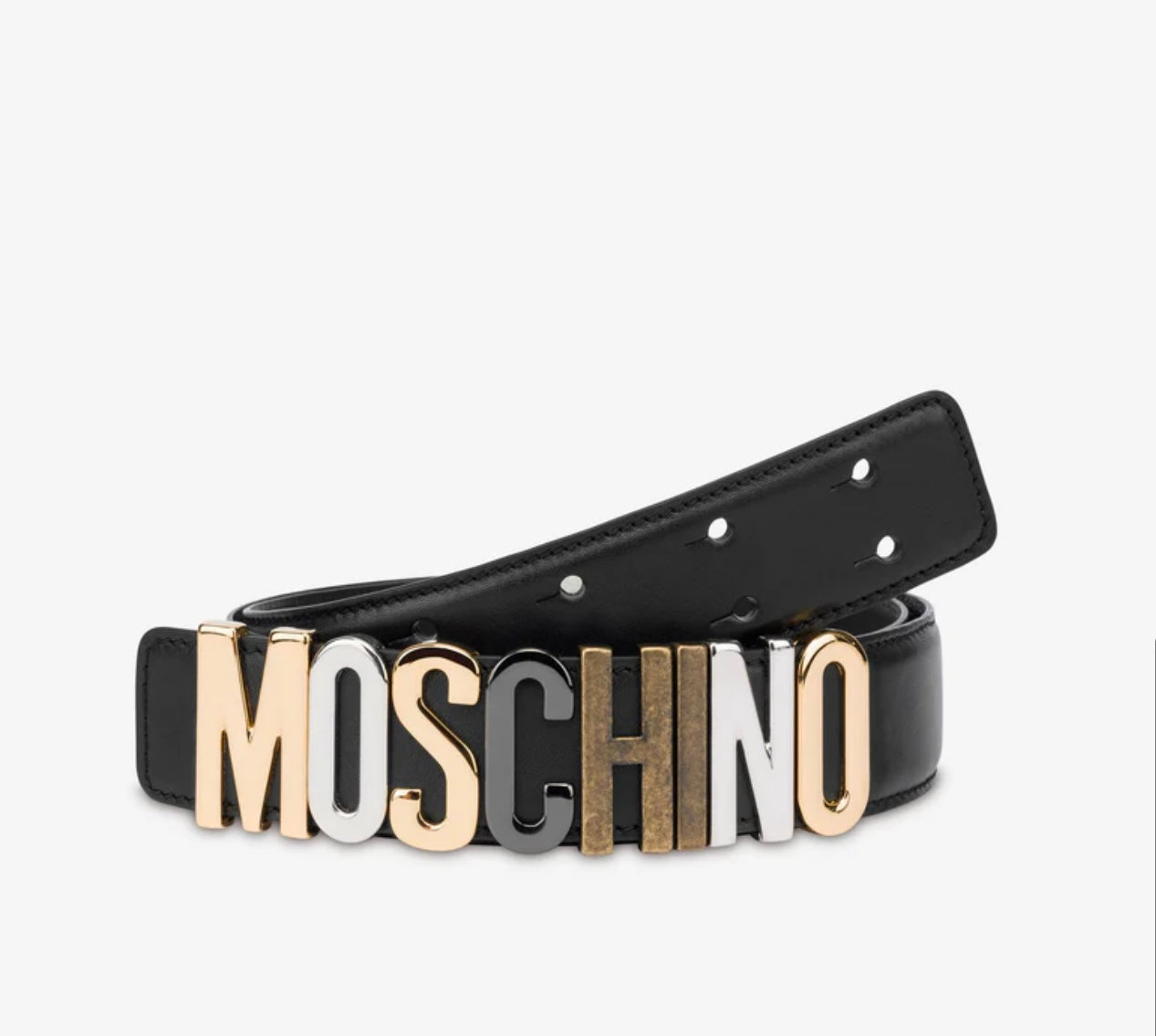 Cintura in vitello Moschino