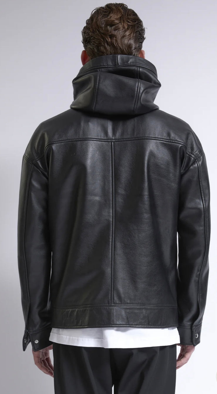 GIUBBOTTO IN PELLE LESHOMMES