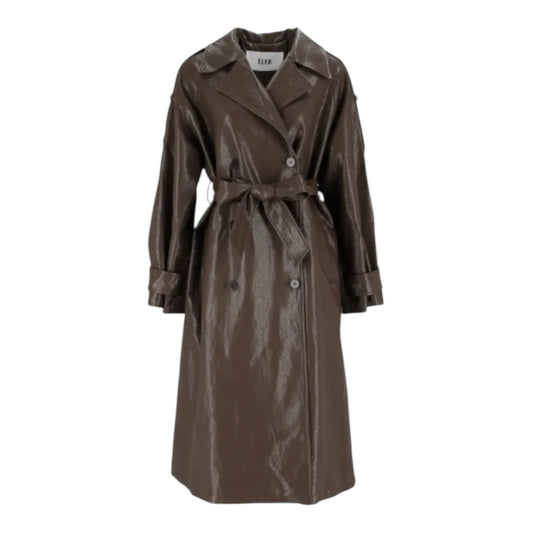 TRENCH DOPPIO PETTO CON CINTURA ELEH