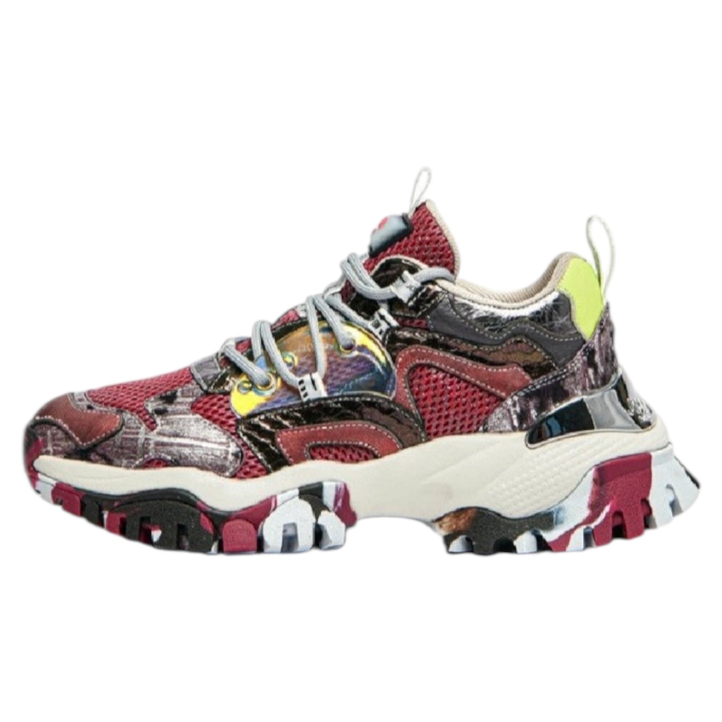 SNEAKER LEVEL RED GREY JOIA PARIS