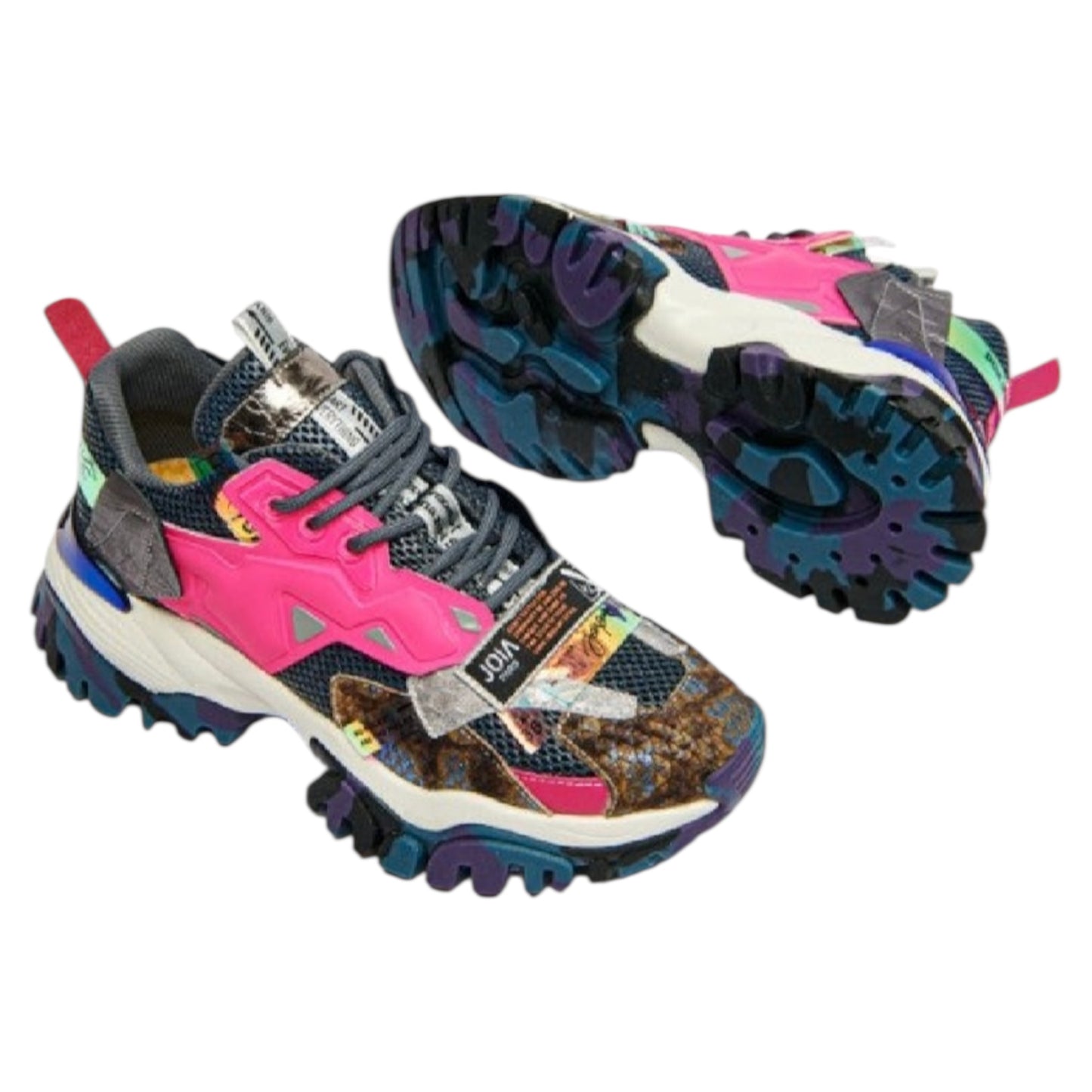 SNEAKER LEGION FUXIA BLACK JOIA PARIS