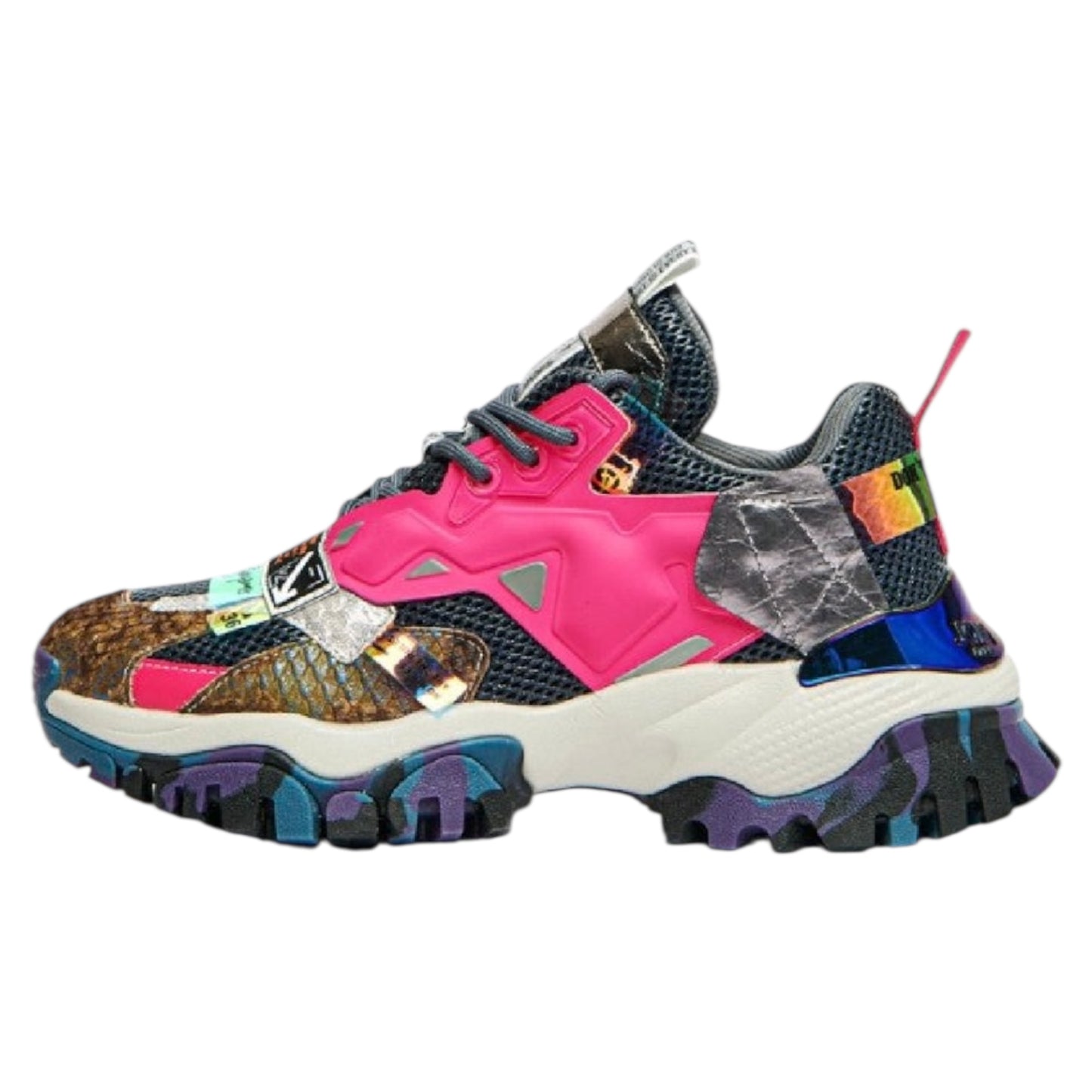 SNEAKER LEGION FUXIA BLACK JOIA PARIS