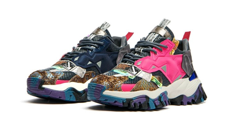 SNEAKER LEGION FUXIA BLACK JOIA PARIS
