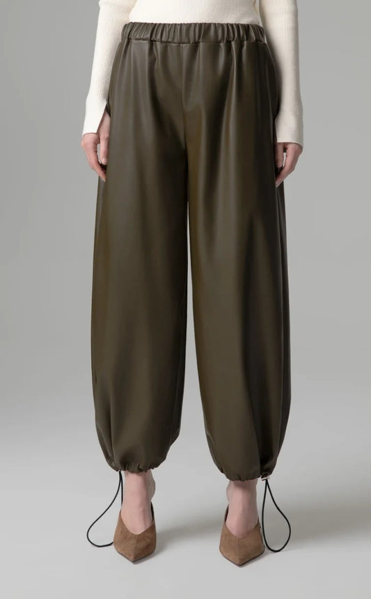 PANTALONE JOGGER ECOPELLE GAËLLE