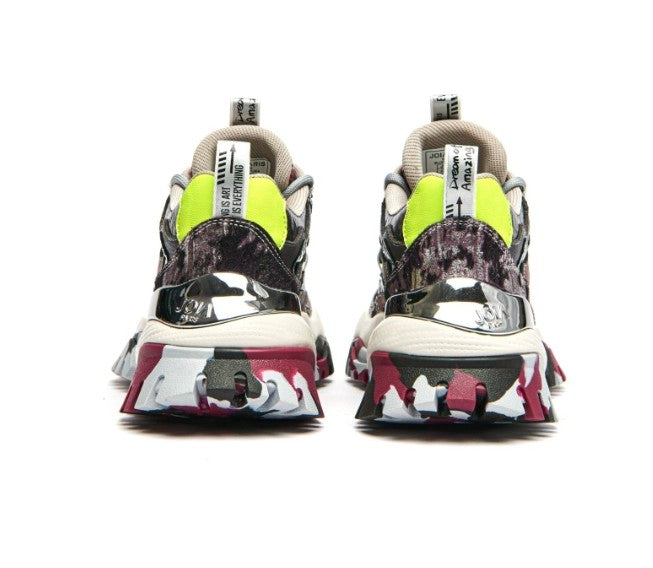 SNEAKER LEVEL RED GREY JOIA PARIS