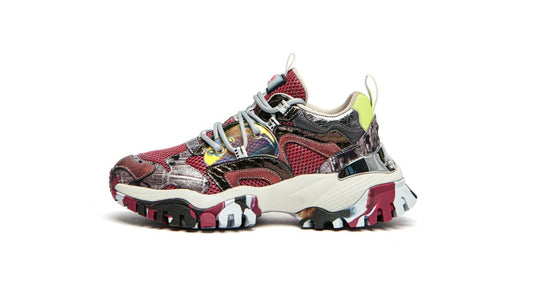 SNEAKER LEVEL RED GREY JOIA PARIS