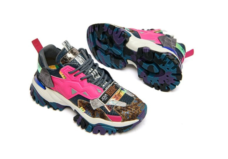 SNEAKER LEGION FUXIA BLACK JOIA PARIS