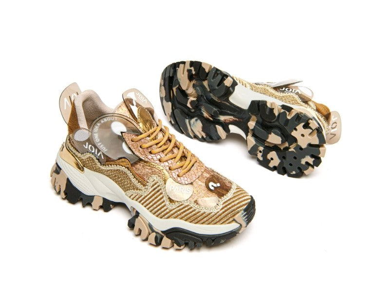 SNEAKER CLOUD BROWN WHITE JOIA PARIS