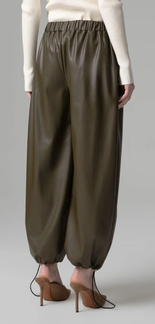 PANTALONE JOGGER ECOPELLE GAËLLE
