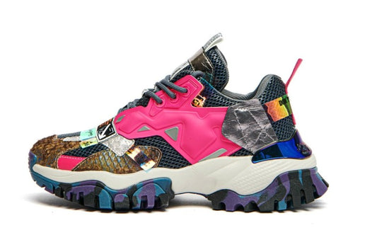 SNEAKER LEGION FUXIA BLACK JOIA PARIS